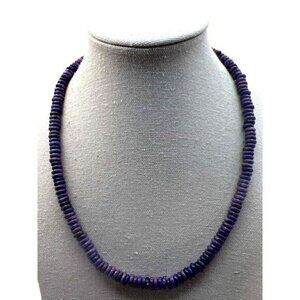 NWOT Purple Magnesite Bead Necklace